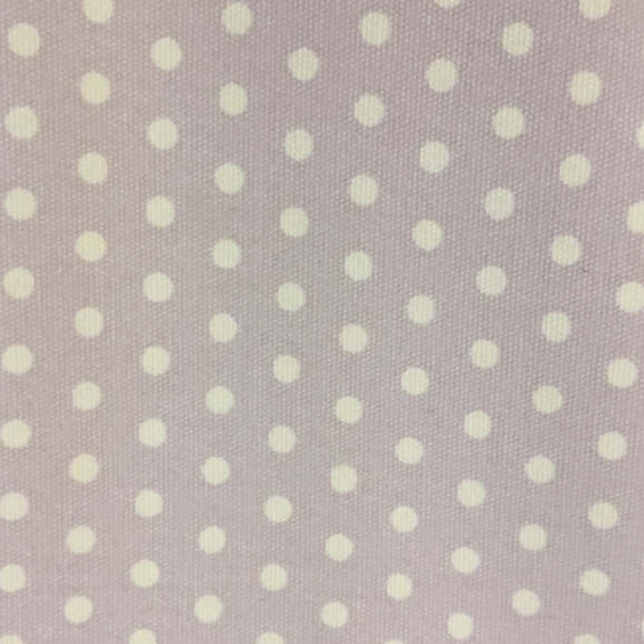 PBK Large Canvas Storage, Lavender Dot